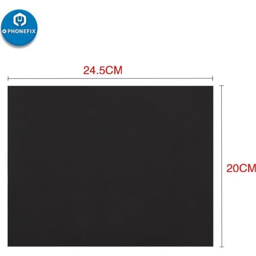 Super Soft Foam Work Mat Black Largest Rubber Mat for LCD Pressure Screen Vacuum Repair Screen Lamination Machine Platform