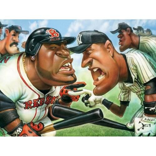 Three Ratels QC384 Cartoon poster Self Stick room decoration wall sticker