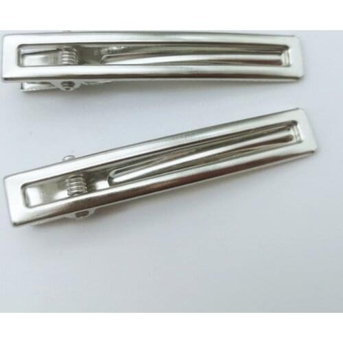 200pcs/Lot 6cm Hair Hollow Out Alligator Clips Hair Styling Tools DIY Hairdressing Hairpins Barrettes Headwear Accessories