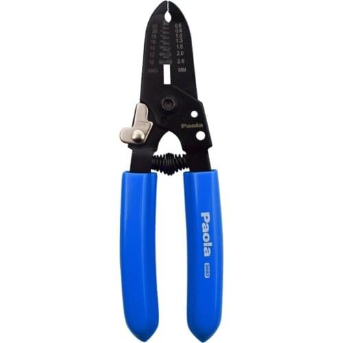 6-inch Multi-function Wire Stripper Heat Treated Cold-rolled Steel Plate Quick Insulation Durable Stripper