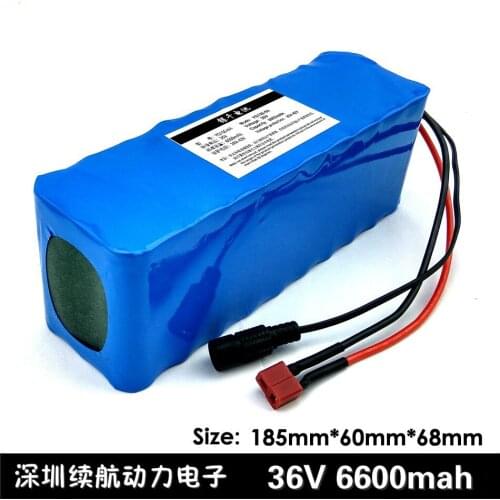 36V 6.6Ah (10S3P) Rechargeable Batteries, Bikes, Electric Car Battery, 42V Lithium Battery Pack