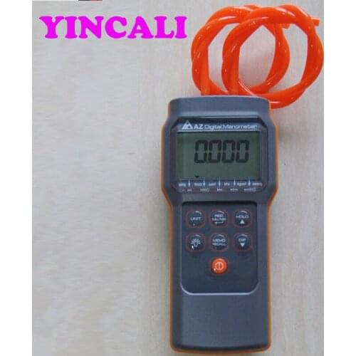 AZ82012 Precision Electronic Micro-pressure Gauge Digital Manometer Differential Pressure Meter 11units Selectable