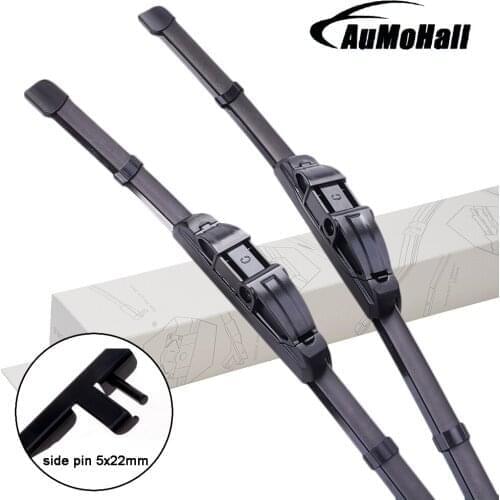 Frameless Windshield Flat Wiper Blades Fit for BMW 5 Series F10 F11 GT 2011-2016 / 6 Series F12 F13 2010-2016 26"+18"