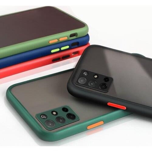 For Huawei Honor 30 30S Case Matte Hard Cover Shockproof Soft Bumper Phone Case For Honor 30 Pro Lite Funda