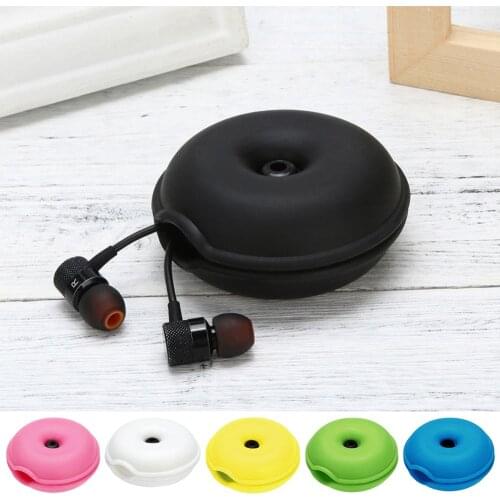 6 Colors Cable Cord Organizer Smart Turtle Shaped Wrap Wire Winder Earphone Headphone Cable Holder Case TPR