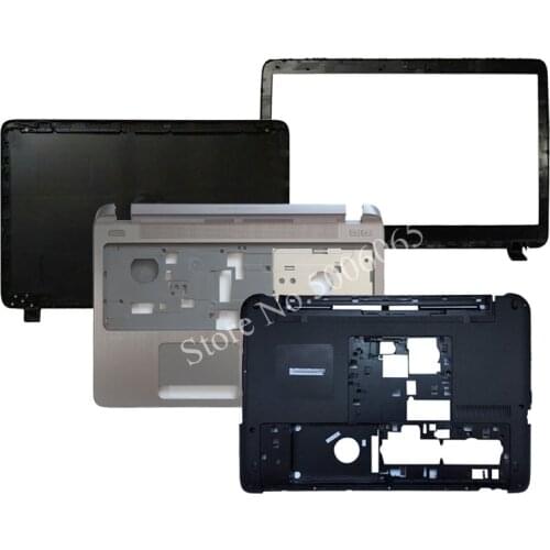Laptop for HP Probook 450 455 G2 LCD TOP Cover/LCD Front bezel/Palmrest Upper Without touchpad/Bottom case cover 791689-001