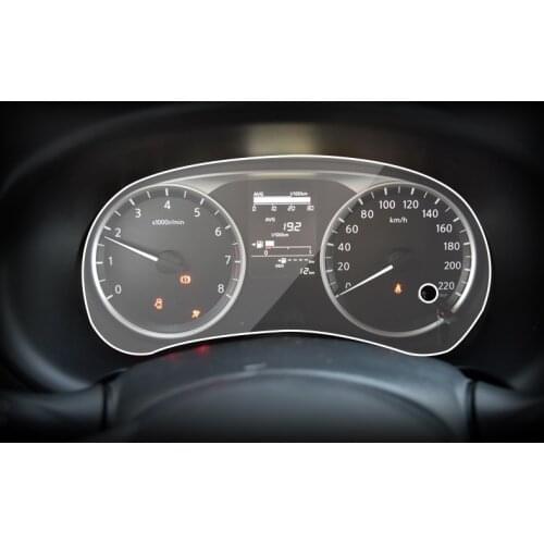 For Nissan Kicks 2017-2020 Automotive interior Instrument panel membrane LCD screen TPU protective film Anti-scratch Accessories