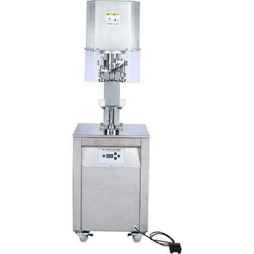 Electrical Can Sealer Automatic Beer Liquid Tin Can Sealing Machine Round Can Seamer