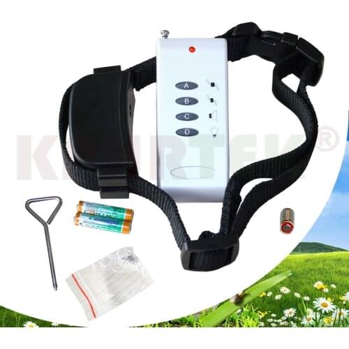 Vibration Remote Dog Training Anti Bark Collar, Vibration, Multipurpose, 150m Range Electronic Collar 15-28nf