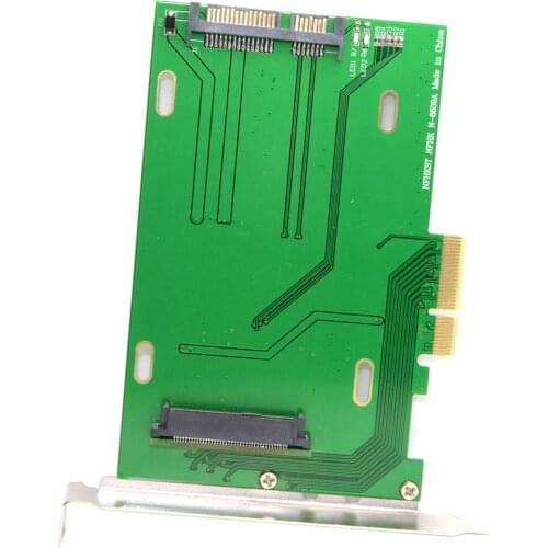 CYDZ PCI-E 3.0 x4 Lane to U.2 U2 Kit SFF-8639 Host Adapter for Intel Motherboard & 750 NVMe PCIe SSD