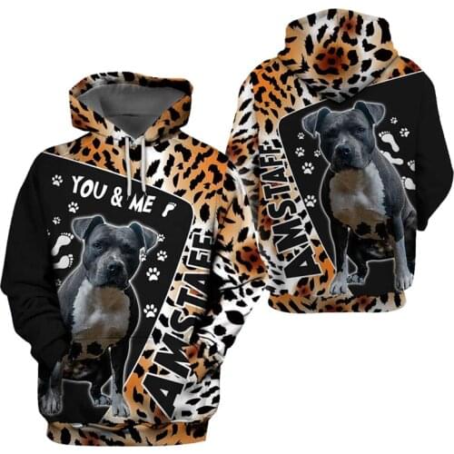Leopard Amstaff hoodie 3D Printed Hoodies Fashion Pullover Men For Women Sweatshirts Sweater Cosplay Costumes 02