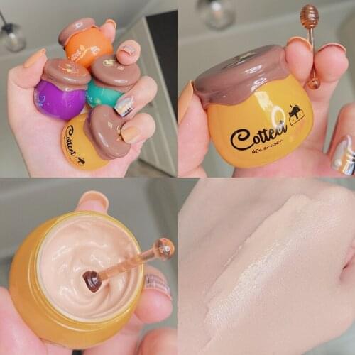 Cream Face Base Foundation Oil Control Long Lasting Concealer Invisible Pores Full Coverage Brighten Skin Makeup Primer Cosmetic