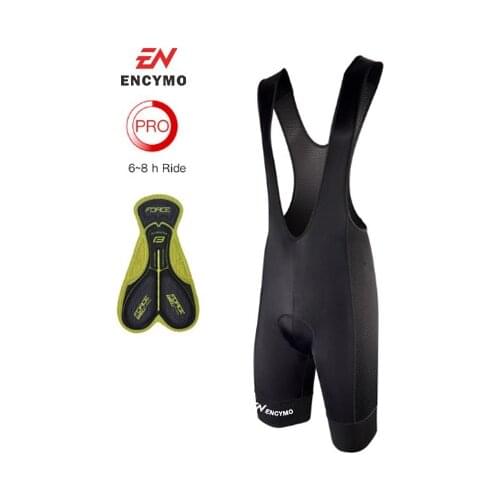 Cycling Bib Shorts Men Gel Pad Shockproof Cycling Bib Short Pro Korea Lycra Breathable Cool 6 Hours Ride Bike Shorts