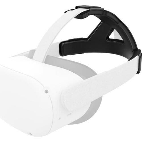 For Oculus Quest 2 VR Headset Head Cushion Pad Headband Strap Helmet Head Pressure-relieving Strap Foam Pad VR Accessories