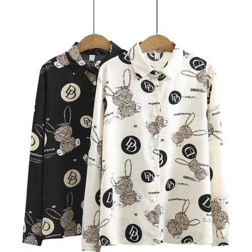 New Shirt Women Slim Long Sleeve Shirts Fashion Casual Blouse Plus Size XXXXL Spring Chiffon Blouses Loose Tops Blusas Mujer