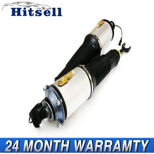 2pcs Front Left and Right New Air Suspension For Audi A8 D3 4E Air Shock Absorber Spring Assembly OEM 4E0616039AF 4E0616040AF
