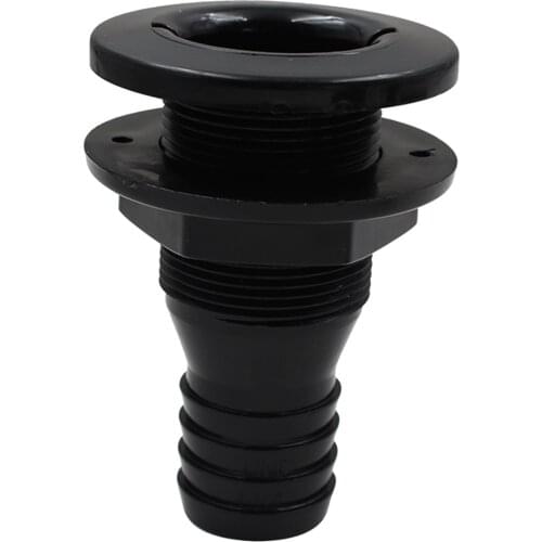 Plastic 1-1/4'' Marine Thru-Hull Connector Replacement Yacht Parts for Boat