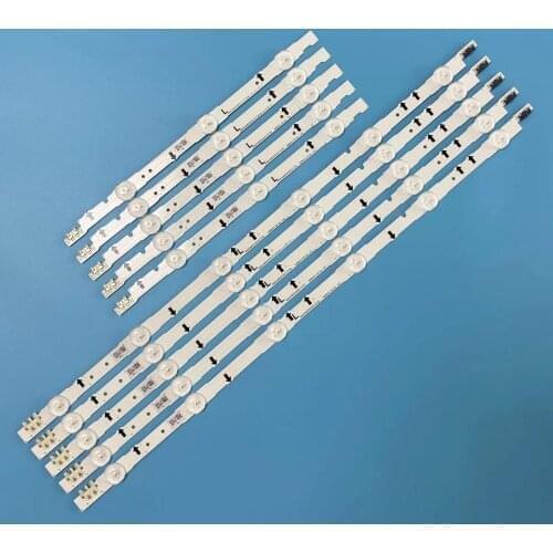 10 PCS LED Backlight strip For Samsung UE40J5100AW UE40H5000AK UE40H6400 UE40J5100 UE40H6650 UE40H6240 UE40H5270 UE40J6240AK