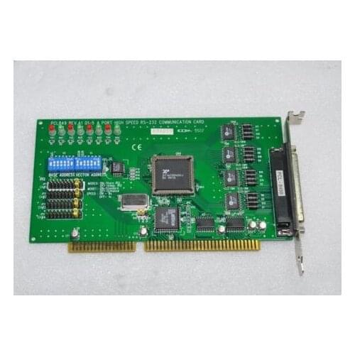 Industrial control panel PCL-849 REV.A1 4 port high speed rs-232 communication card PCL-849A