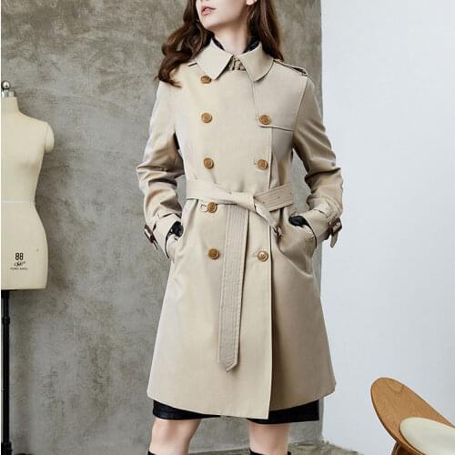 Sherhure Women's Trench Coats China