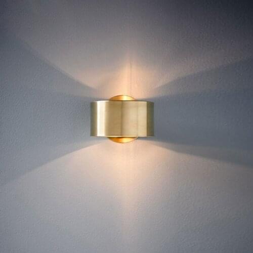 Modern Luxury Gold Wall Lamp Led Wall Sconce Light Fixtures Mirror Lights for Home Art Deco Loft Industrial Lamp Stair Luminaire
