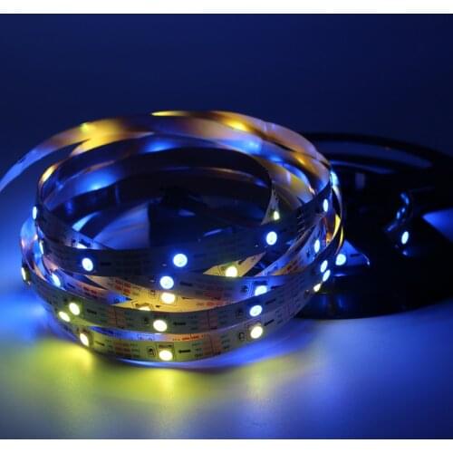 WS2812B/WS2811/WS2813/WS2815/SK6812 RGBW RGB LED Strip IP30/65/67 Individual Addressable RGB Colour Changing Digital Tape Light