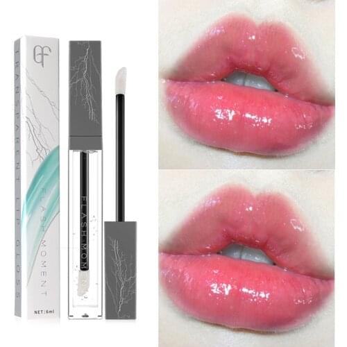 Moisturizer Clear Lip Gloss Tube Nutritious Transparent Liquid Lipstick Winter Protect Lips Plumper Makeup Lipgloss Long Lasting