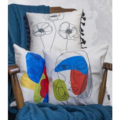 Via Bianco Decorative Pillowcases