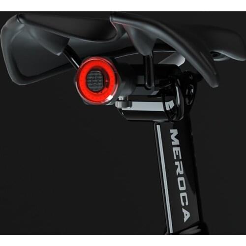 MEROCA MX2 Bicycle taillights Intelligent sensor Brake lights usb Road bike MTB Rear taillights