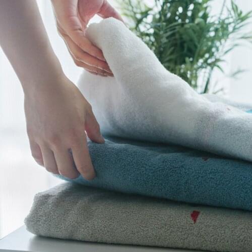 Pure Cotton Jacquard Absorbent Bath Towels for Adults Thicken 70*140 Bathroom Towels Couples Children Home Daily Soft Towel