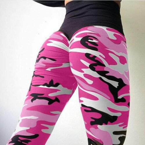 SVOKOR Leisure Stitching Camouflage Leggings Women High Waist 2019 Womens Clothing Pants Breathable Fitness Leggins Mujer