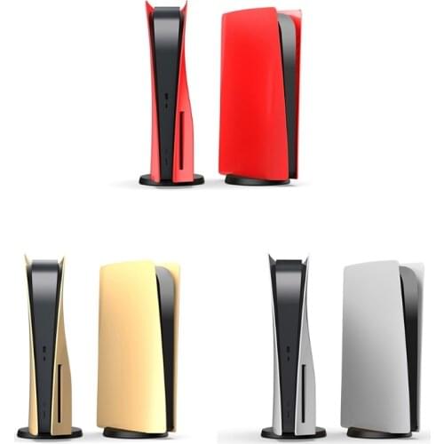 2021 Anti-Scratch Plastic Skin Hard Shell Protective Case PS5 Host Cover Replacement Plate for PS5 UHD Version Gaming Console