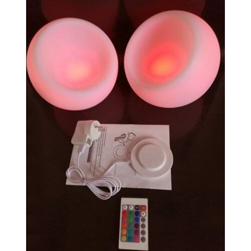 D20*H18cm SK-LF01B 16 Color Change LED Table Lamp Wireless glowing Light Ball Shaped Led Decorative Lamp for Bar Furniture 1pc