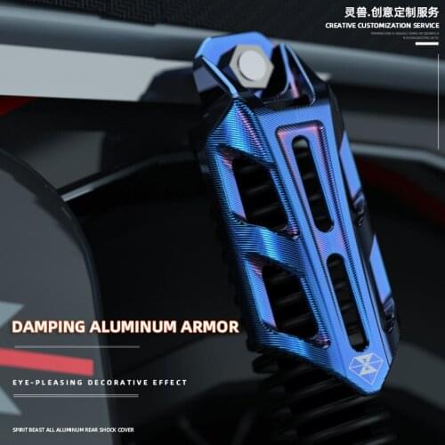 Rear Shock Absorber Cover Modified Electric Motorcycle General Accessories Suitable Yamaha As125 Shock Absorber Protective Cover