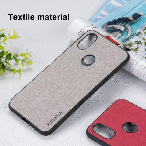 Textile case for Xiaomi mi a1 mi A2 Lite mi8 se mi max 3 Redmi Note 5 mix 2s covers coque fundas for mi note 3 Redmi 6 6A mi 8