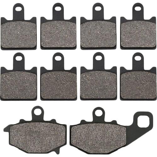 Cyleto Motorcycle Front Rear Brake Pads for Kawasaki Ninja ZX6R ZX-6R ZX 6R ZX600 ZX 600 2007 2008 2009 2010 2011 2012 2013 2014