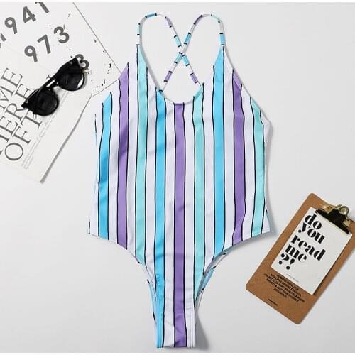 Darsjucbd Striped Swimwear