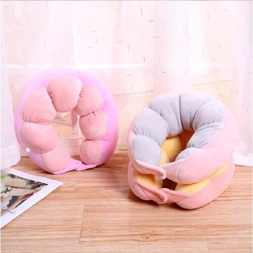 UBRUSH comfoft travel pillow neck cushion portable ergonomic airplane office plane neck head rest nap Sleep Massage pillows