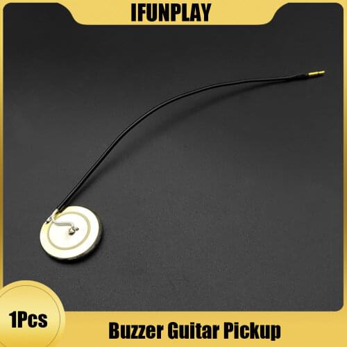 Guitar Buzzer Pickup with 2.5mm plug suitable for folk guitar pickup cigar box guitar Pickup drum trigger
