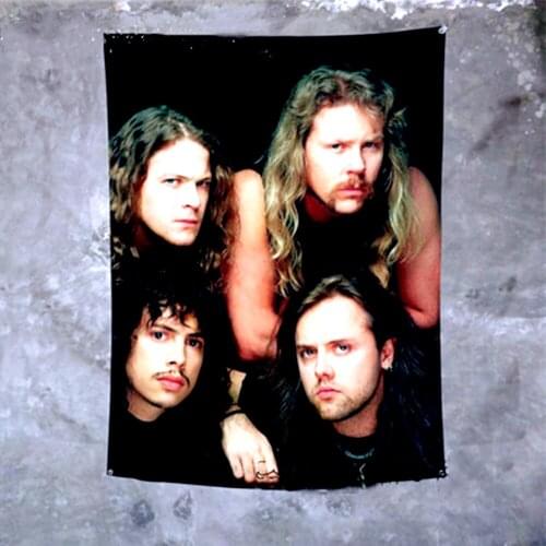 Metal Music Banner Wall Chart Rock Music Stickers Famous Band Flag Tapestry Canvas Painting Banquet Music Festival Party Decor