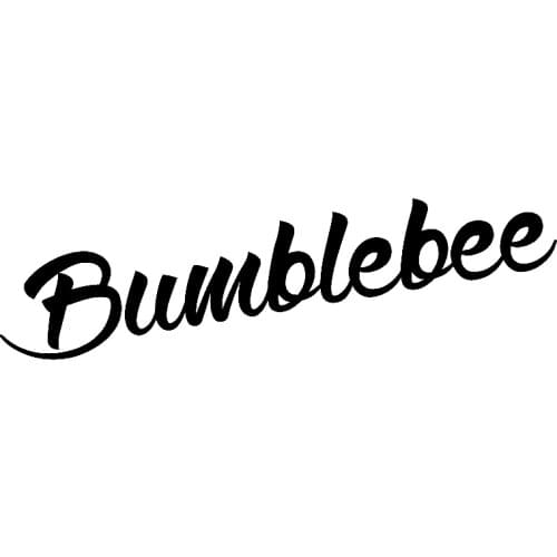 19.6*3.5cm Bumblebee word Jdm Vinyl Sticker Personality Funny Car Styling Car Stickers Car Accessories