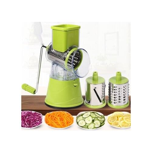 Vegetable Cutter Round Slicer Potato Carrot Cheese Shredder Vegetable Chopper kitchen Roller Gadgets Tool Food Processor