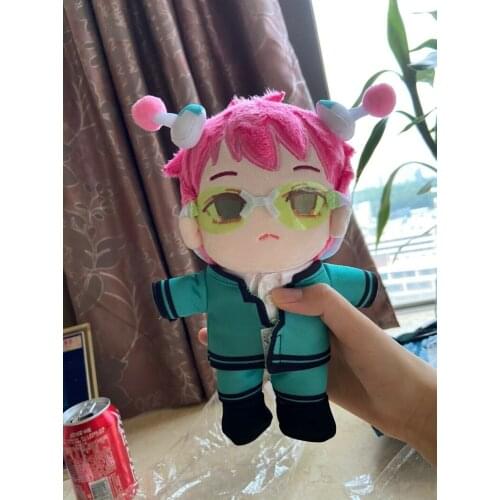 The Disastrous Life of Saiki K Plushie Doll Saiki Kusuo Cosplay Cute kawaii Plush Stuffed Dolls Clothes Change Figure Gift 20cm