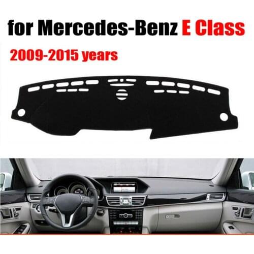 Car dashboard covers mat for Mercedes-Benz E Class 2009-2015 years Left hand drive dashmat pad dash cover auto accessories