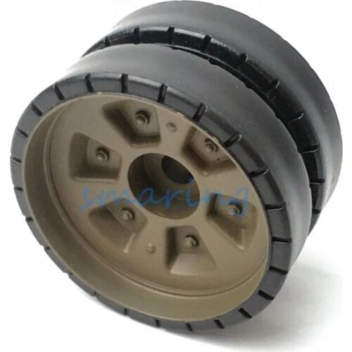 RC 3938-1 Tank Spare Part No. Metal Main Wheel Wheel DIY Toy Spare Parts for RC Tank Car Model