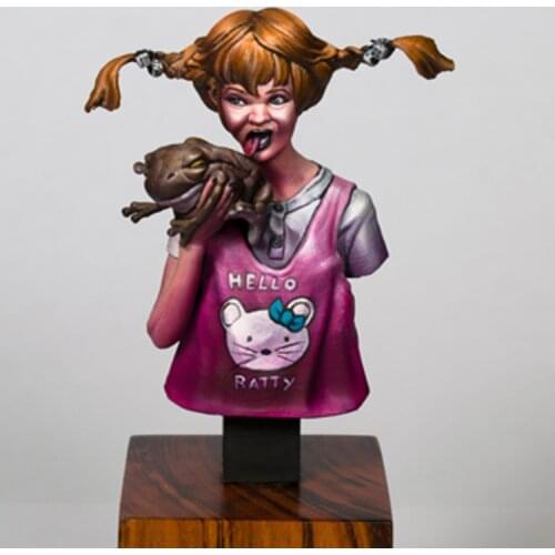 1/12 lilly, Resin Model figure Bust GK, Science fiction theme, Unassembled and unpainted kit