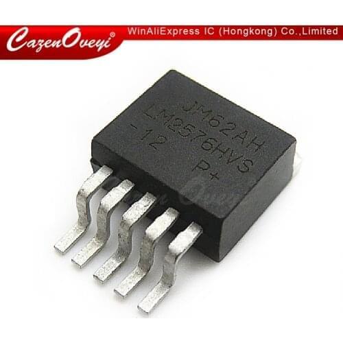 10pcs/lot LM2576HVS-12 LM2576HV TO-263 60V step-down voltage regulator 12V SMD original Product In Stock