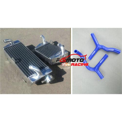 Aluminum radiator&silicone hose For Ktm 85 sx 105 sx sx85 sx105 2003-2012 04 05 06 07 2008 2009 2010 11 12
