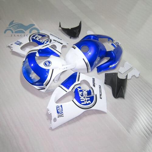 Free Custom fairings kit for SUZUKI SRAD GSXR 600 GSX R750 1996 1998 2000 GSX R600 96-00 white blue purple green orange+tank