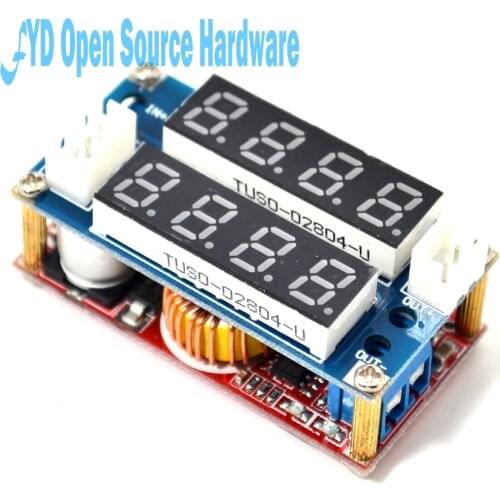 1pcs 5A constant current constant voltage LED driver with lithium-ion current and voltage table adjustable power supply